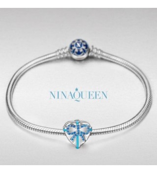 NinaQueen Sterling Bracelet Christmas Anniversary in Women's Charms & Charm Bracelets