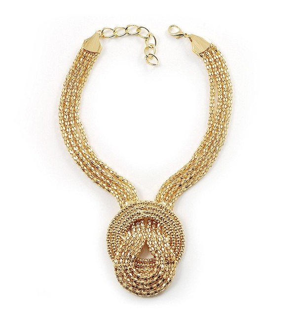 Egyptian Style Gold Tone Choker Necklace - C1113I6MG5H