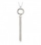 Cyntan Adjustable Long Chain Tassel Necklace Pendant For Women Girls - Style 1 - CQ189WT4N6A