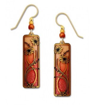 Adajio by Sienna Sky Orange and Tangerine Filigree Earrings 7708 - CF12FMU9B13