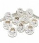 Pro Jewelry Ten (10) Spacer Beads for Snake Chain Charm Bracelets - CS11M93RIQR