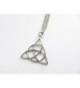 Celtic Triquetra Necklace Trinity trinity in Women's Lockets