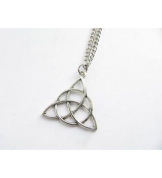 Celtic Triquetra Necklace Trinity trinity in Women's Lockets