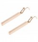 Dangle Bar Earrings | Rose Gold Earrings Minimalist Design - CY1834DTR0W