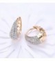 Zirconia Filigree Earrings Diameter DreamSter in Women's Hoop Earrings