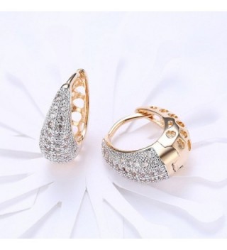 Zirconia Filigree Earrings Diameter DreamSter in Women's Hoop Earrings