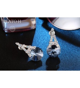 PLATO Earrings Swarovski Crystals Fashion in Women's Stud Earrings