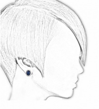 White Plated Cubic Zirconia Earrings in Women's Stud Earrings