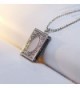Kebaner Pendant Necklace Engraved Christian in Women's Pendants