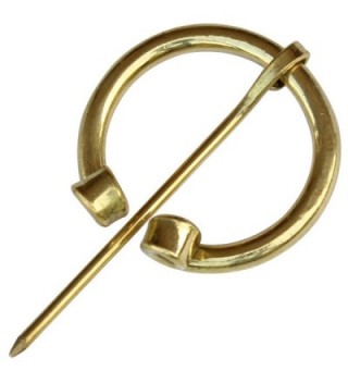 Ophelia's Beautiful Pure Brass Medieval Brooch - C21272SEXDJ