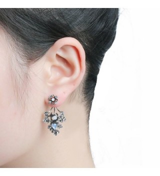 She Lian Rhinestone Earrings Mismatch