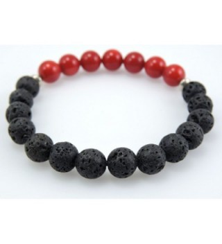 Volcanic natural meditation healing bracelet