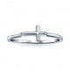 Religious Modern Stackable Sterling Silver