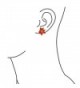 Bling Jewelry Poinsettia Flowers Earrings in Women's Clip-Ons Earrings