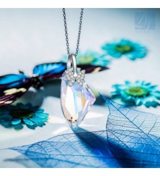 Butterfly Necklace NINASUN Swarovski Girlfriend in Women's Pendants