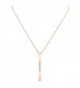 Rosemarie Collections Vertical Necklace Fearless