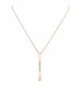 Rosemarie Collections Vertical Necklace Fearless