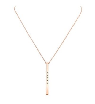 Rosemarie Collections Vertical Necklace Fearless