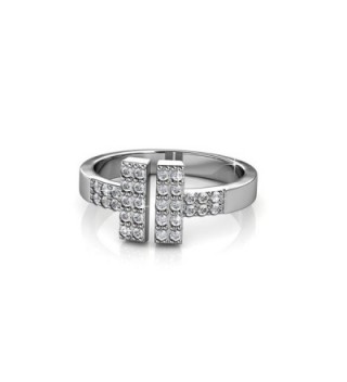 Cate Chloe Plated Jewelry Stackable in Women's Statement Rings