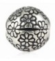 Flower Clip Charms Authentic 925 Sterling Silver Lock Stopper Beads Charm for Charms Bracelets - CW183Y0Z4Z9