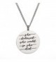 She Believed She Could So She Did Inspirational Pendant Necklace - C612H8SX5S7