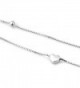 LovelyJewelry Sterling Anklets Bracelet Barefoot in Women's Anklets