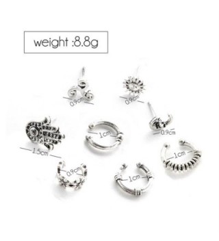 Earring Vintage Jewelry Silver Silver2 in Women's Stud Earrings