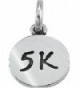 3/8" Sterling Silver 5K Round Charm - CJ11EEYNOFX