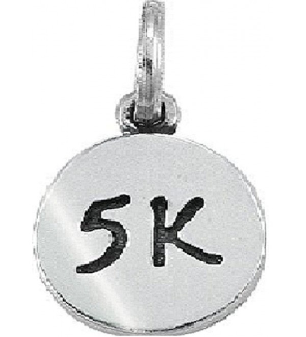 3/8" Sterling Silver 5K Round Charm - CJ11EEYNOFX