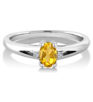 Sterling Citrine Gemstone Birthstone Available