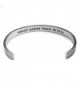 Womens Inspirational Lead Free Pewter Bracelet