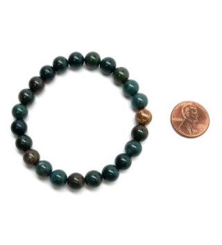 Bloodstone Bracelet 20 Stretch Crystal in Women's Stretch Bracelets