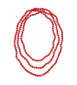 BjB 80 Magnesite Multi layer Beaded - Red Magnesite - C8186QHR64X