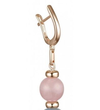 Lanfeny Sterling Earrings Gemstone Aquamarine in Women's Drop & Dangle Earrings