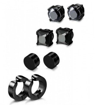 Jstyle Stainless Earrings Magnetic Non piercing