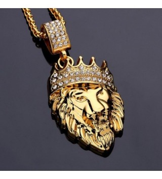 Plated Pendant Necklace Stainless Steel