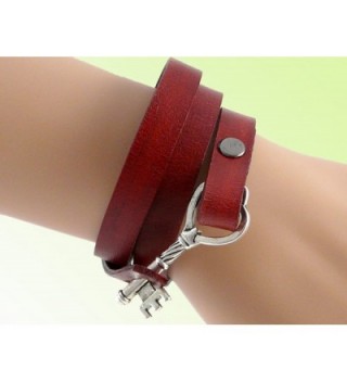 Handmade Leather Bracelet Replica Closure