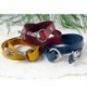 Handmade Leather Bracelet Replica Closure in Women's Wrap Bracelets