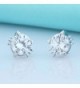 Sterling imitation Diamond Crystal Earrings