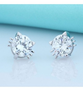 Sterling imitation Diamond Crystal Earrings