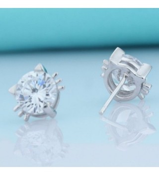 Sterling imitation Diamond Crystal Earrings in Women's Stud Earrings