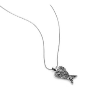 Sterling Silver Detailed Pendant Necklace