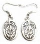 Navajo Sterling Silver Face Earrings