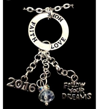 Graduation Follow Dreams Faith Necklace