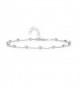 Fine Sterling Silver Adjustable Anklet