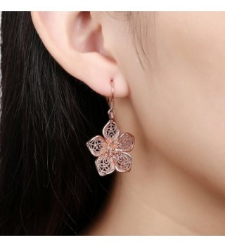 Silver Flower Earrings Sterling DreamSter