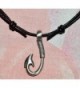 Native Treasure Fishing Pendant Necklace in Women's Choker Necklaces