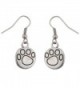 Lux Accessories Silvertone Panda Print