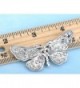 Mosaic Multicolor Crystal Rhinestone Butterfly in Women's Brooches & Pins