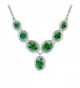 J MOSUYA Sterling Zirconia Necklace Valentine